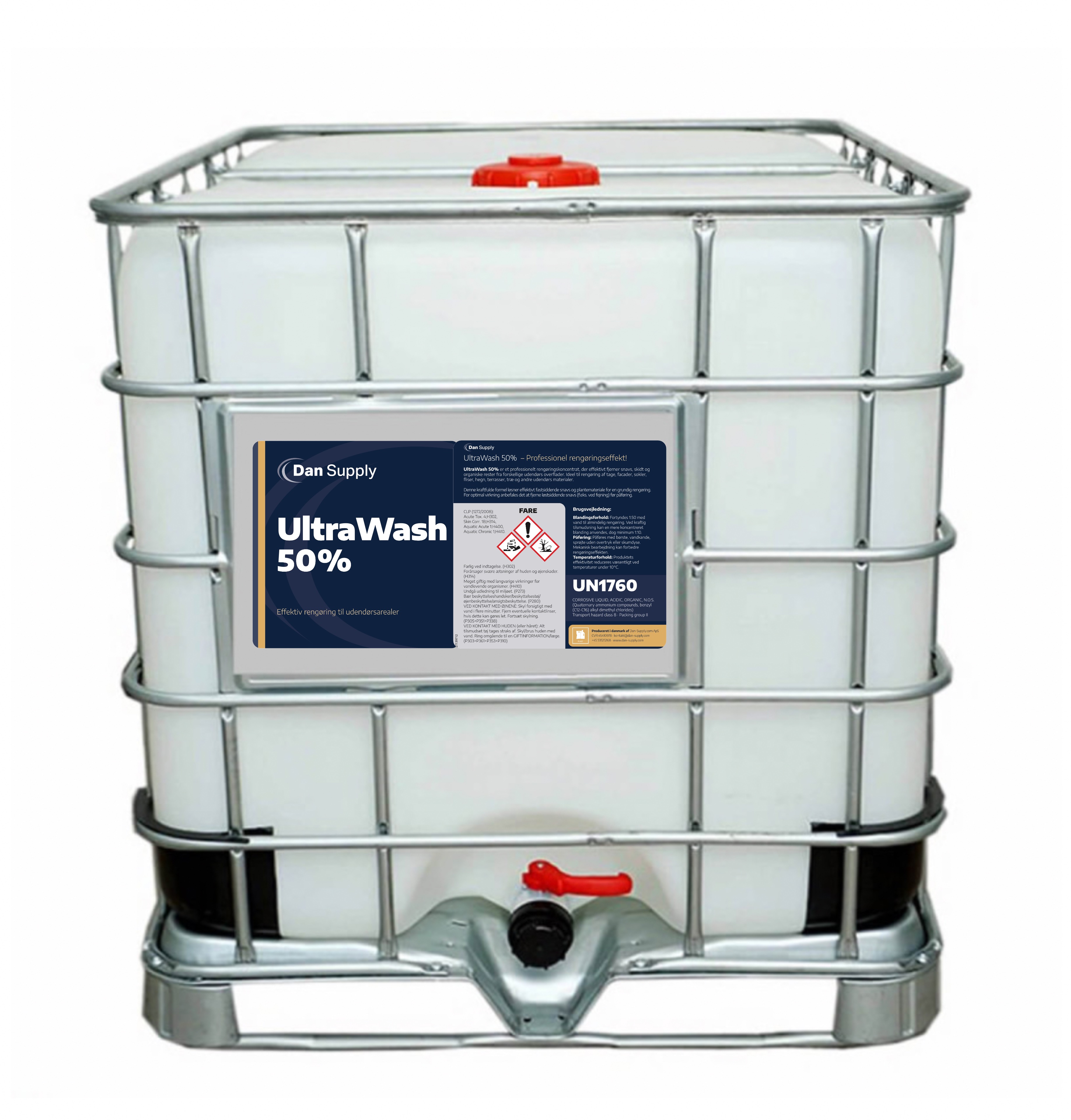 UltraWash 50% - 1000 liters IBC