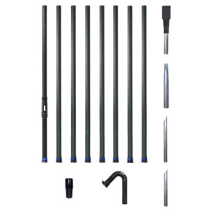 Easy Clean Galaxy tagrende-rensesystem - komplet 9 meter – Tagrenderenser