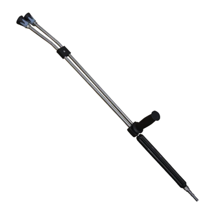 Högtryckslans med tryckkontroll för överliggande rör, inkl KEW-koppling